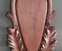 Trophäenschild Tiefschnitz für Hirsch