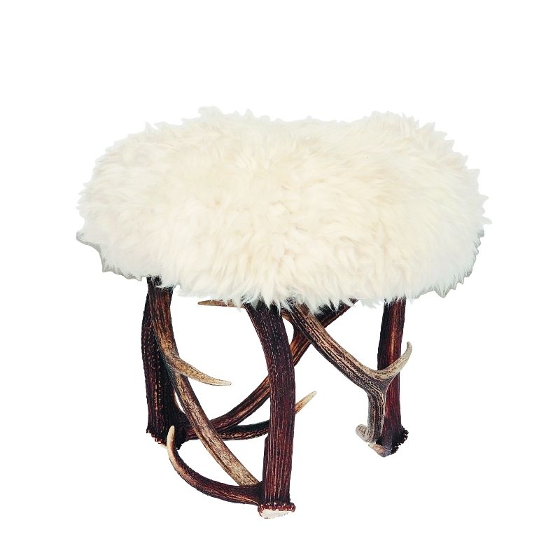 Hocker Lammfell