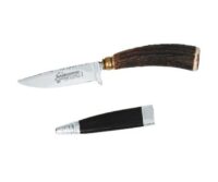 Jagdmesser mit Hirschhorn handgeschmiedet Solingen