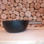 Fonduekachel Chaquelon mit Jagdmotiv