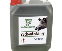 Buchenholzteer-Lockmittel für Sauen und Rotwild